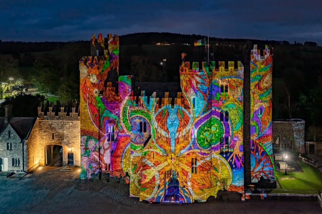 Illumination for St Brigid's Day