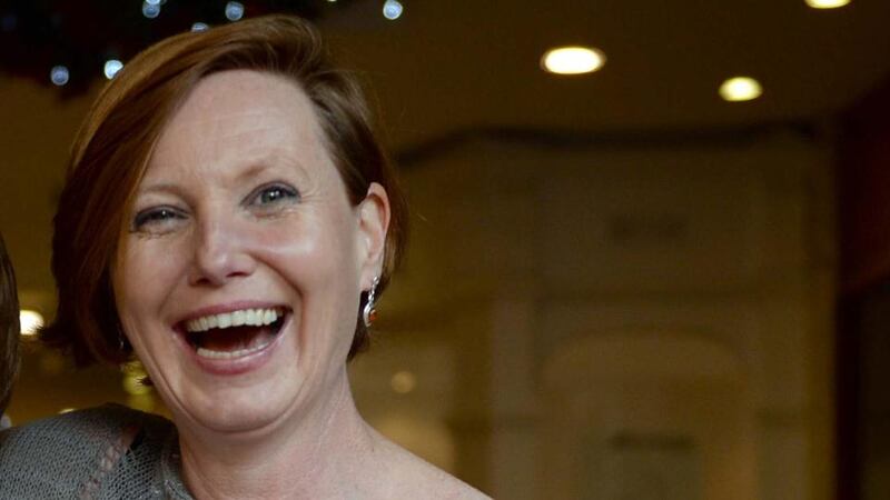 Ciara Geraghty: says the term “romance writer” has an old-fashioned ring to it: “One thinks of a fine-boned lady with a kaftan who keeps her cigarettes in a silver case and does a lot of middle-distance gazing in the direction of the sea, or a lake, or a large puddle. I classify myself as a writer. A teller of tales.” Photograph: Eric Luke