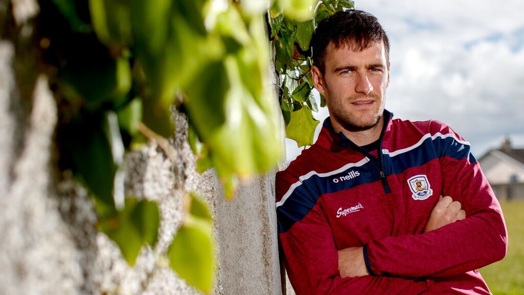 David Burke: Galway’s captain will be aiming to bring all his considerable experience to bear against Limerick at Croke Park. Photograph: James Crombie/Inpho