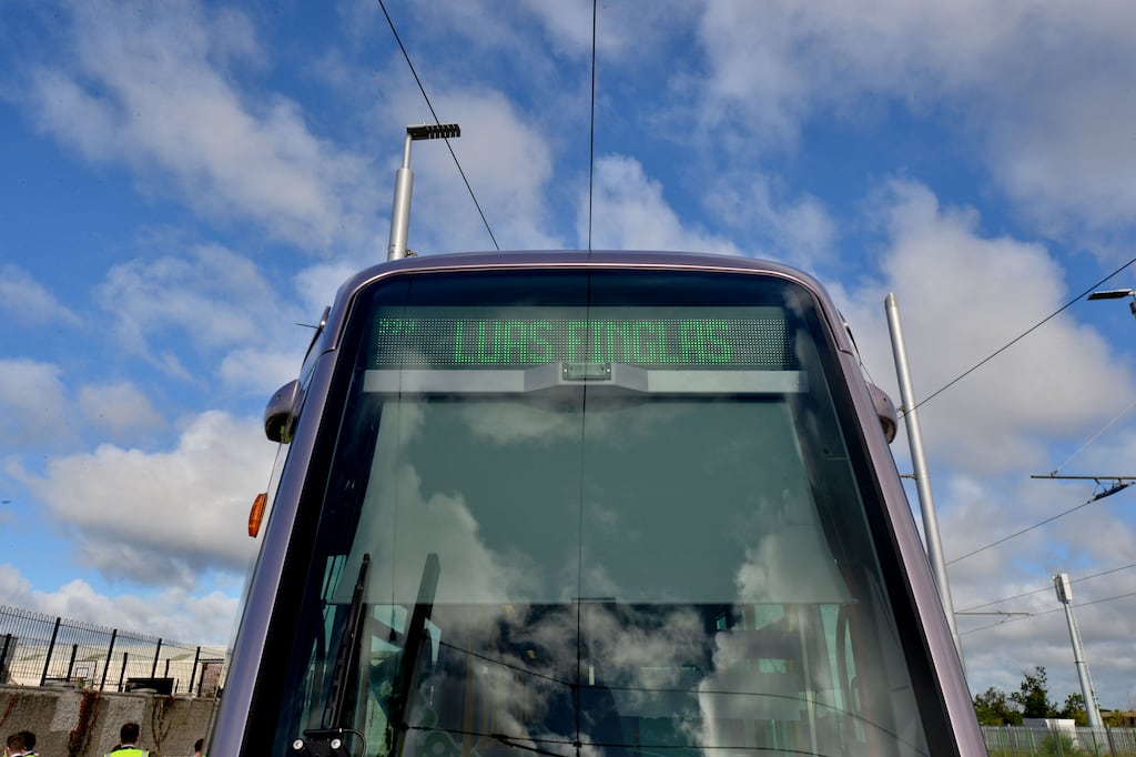 The extension of the Luas line to Finglas in north Dublin has been granted permission by An Coimisiún Pleanála. Photograph: Alan Betson