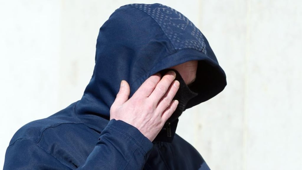 Jason Maher leaving Dublin District Court. Photograph: Court Collins.