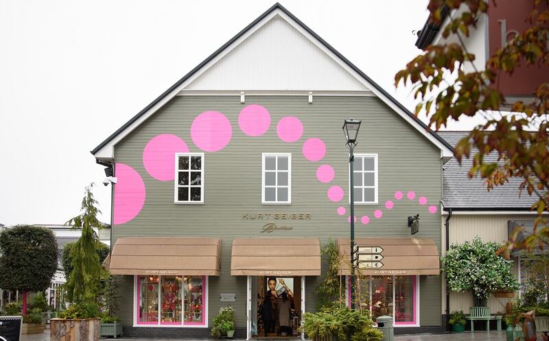 Kildare Village has around 4 million visitors each year, so a massive amount of people have the opportunity to experience the collaboration.