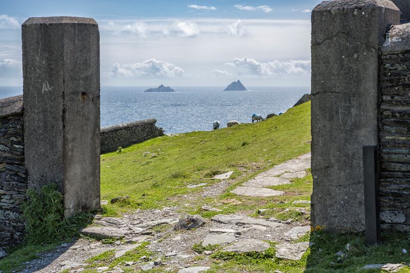 A galaxy far, far away: The Skellig Islands, a Star Wars filming location, off the Co Kerry coast. Photograph: iStock