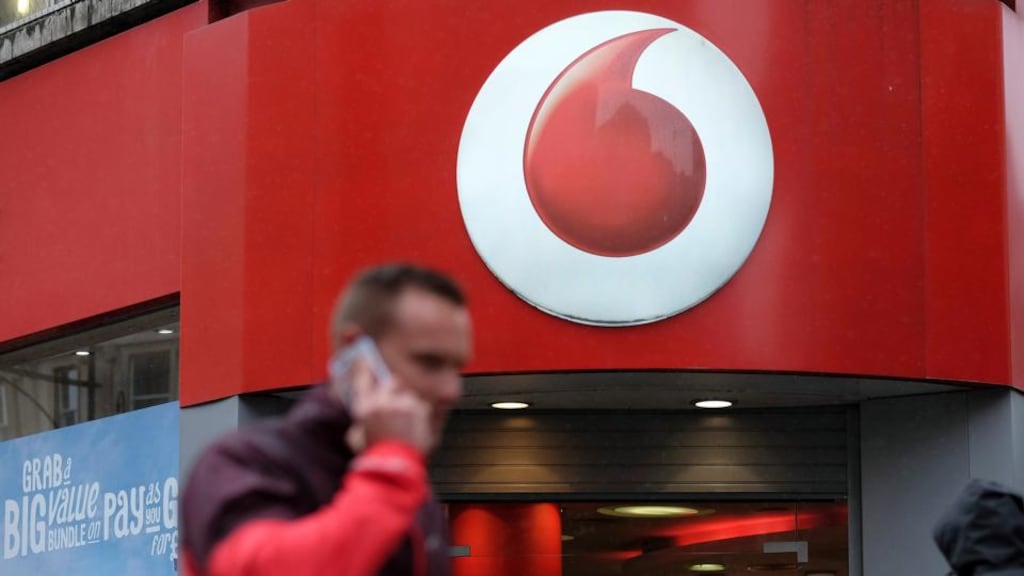 Vodafone has been hauled over the coals by the Competition and Consumer Protection Commission after it broke the law when selling services online. Photograph: Bloomberg