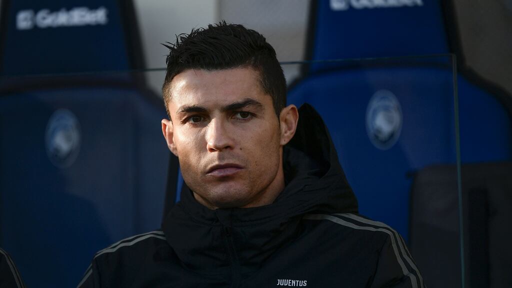 Las Vegas police have asked Cristiano Ronaldo to submit a DNA sample as part of their investigation. Photograph: Marco Bertorello/AFP