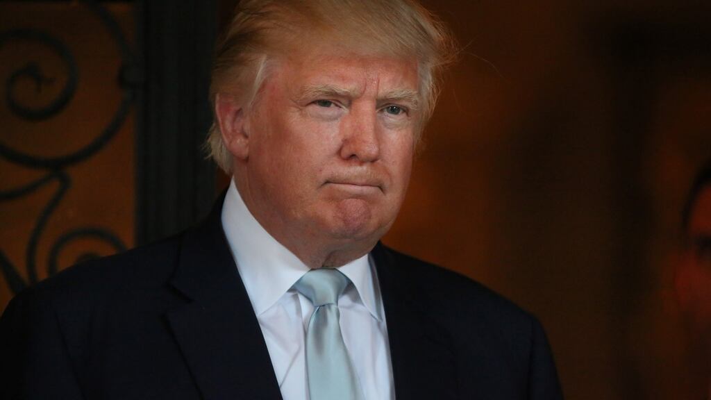 US president-elect Donald Trump has backed WikiLeaks founder Julian Assange’s claims over the hacking of Democrat emails. File photograph: Kevin Hagen/The New York Times