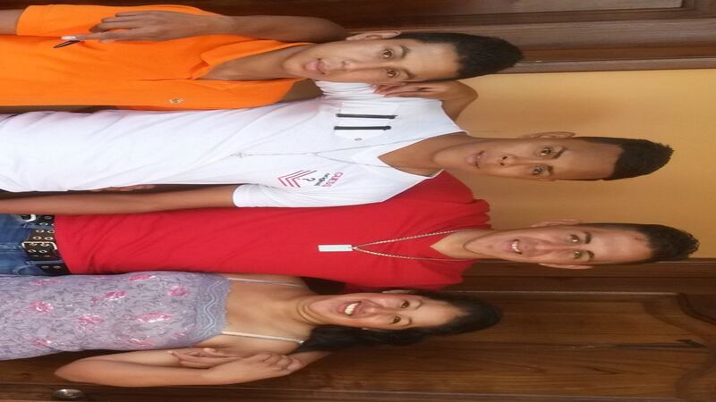 Participants in the Kenco Coffee Vs Gangs project: James (16), Juan (18), Santiago (20), Dani (17)