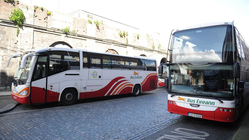 Bus Éireann will ringfence the extra cash for its Expressway service, which faces most competitive pressure from private sector players. Photograph: Aidan Crawley