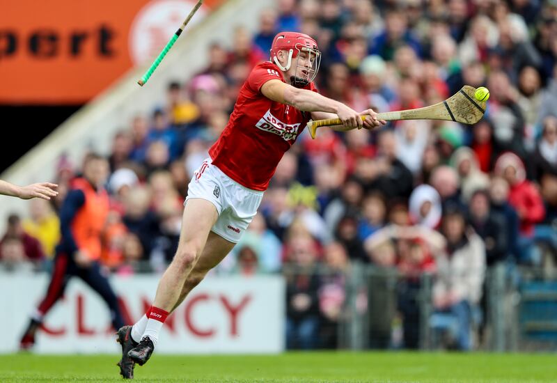 Cork’s Alan Connolly scores a goal against Tipperary. Photograph: Evan Treacy/Inpho