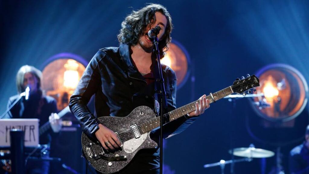 Hozier has received a Brit nomination for International Solo Male. Photograph: PA