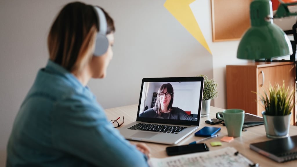 ESB’s “virtual first” strategy means that meetings will mostly take place online, regardless of whether people are working in an office, at home, or in another location. Photograph: Getty Images