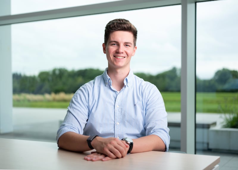 Jeroen Gense, a trainee in MSD's manufacturing leadership development programme, which sets-up young talent for future leadership roles within the pharmaceutical industry