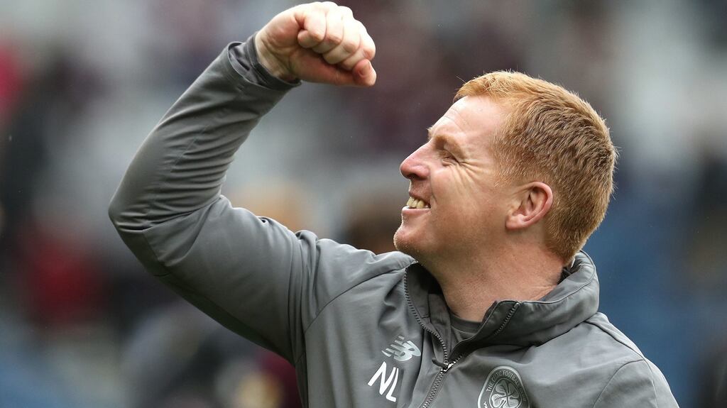 Celtic manager Neil Lennon has spoke about trying to keep transfer business in-house. Photograph: PA