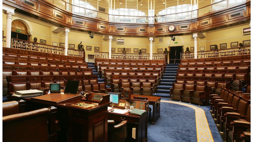The Dáil chamber. “Bona-fide mistakes can and do occur on every side of each of the Houses. It is quite easy to make a voting mistake.” File photograph: Alan Betson