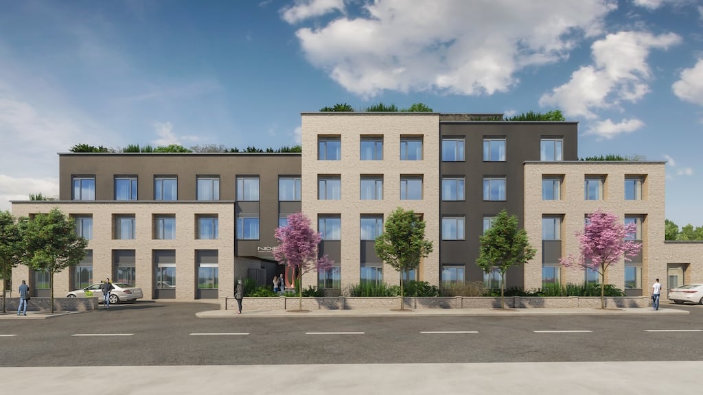 Computer-generated image of proposed Blanchardstown development, with 210 beds.