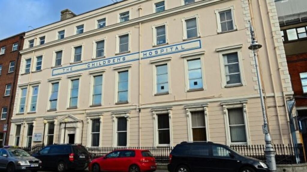 The child sustained serious injuries and has been transferred to Temple Street Hosptial in Dublin. File photograph: Eric Luke