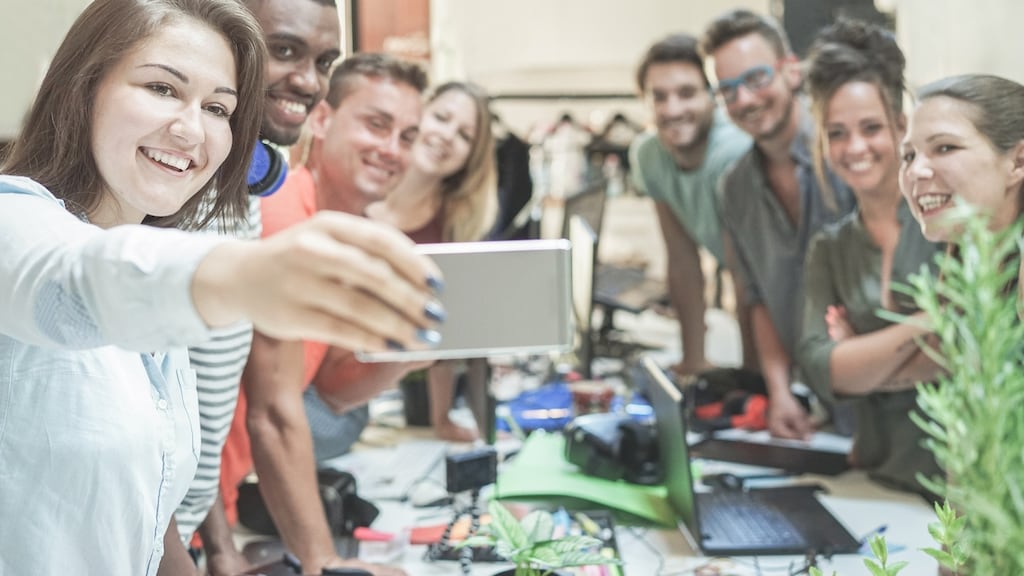 Employee benefits from workplace wellness programmes include enhanced self-esteem, reduced stress, improved morale, increased job satisfaction, improved health, and improved sense of wellbeing. Photograph: iStock