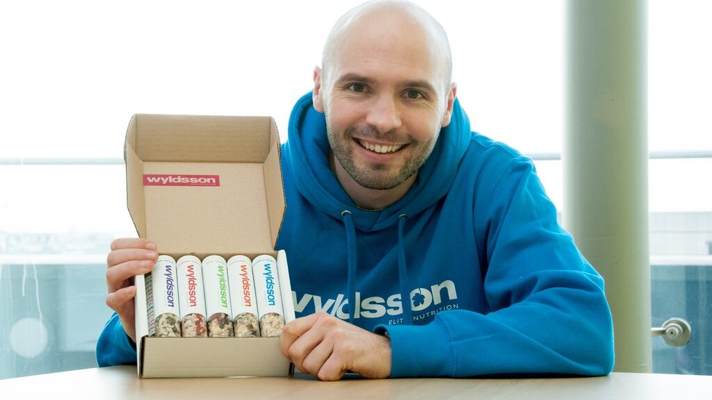 Dave McGeady of Wyldsson, one of the finalists in this year’s National Enterprise Awards. The overall winner will receive €10,000 to invest in their business