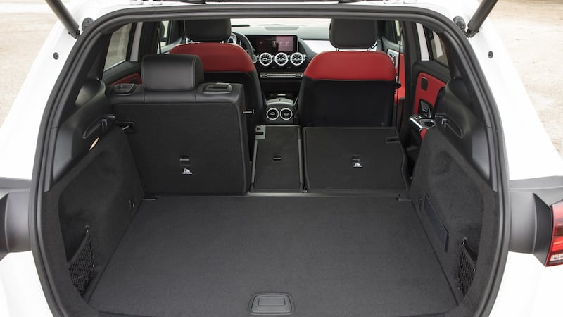 The third-generation Mercedes-Benz B Class has up to 1,540 litres of cargo space.