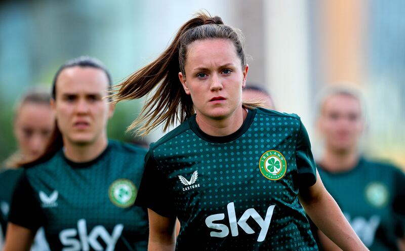 Ireland’s Heather Payne. Photograph: Ryan Byrne/Inpho