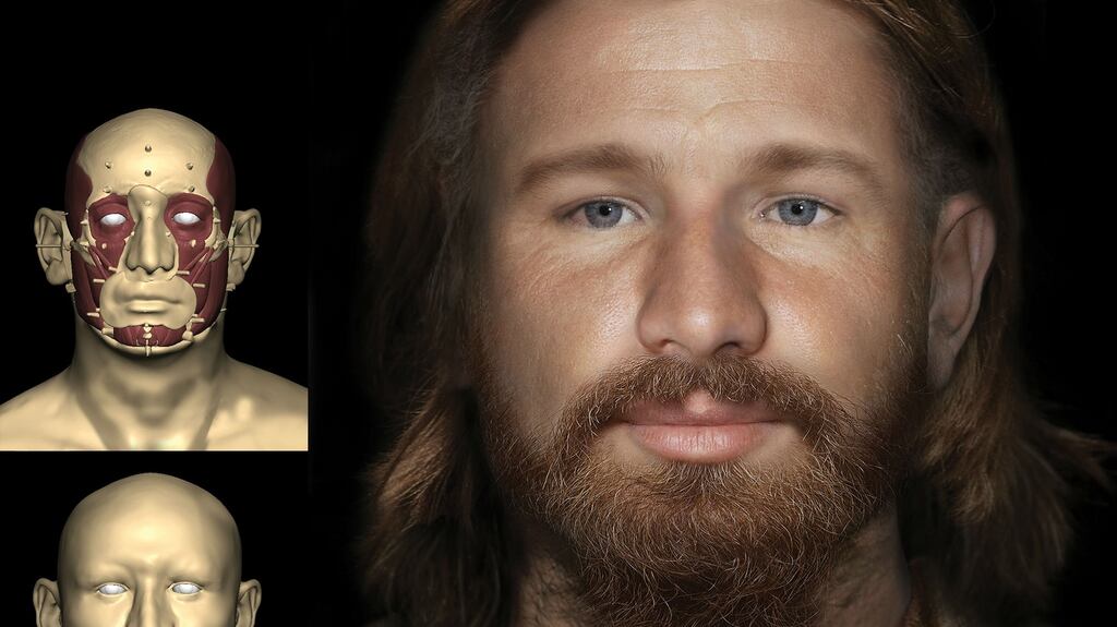 This is what the Dubliner, whose remains were found under College Green, might have looked like.