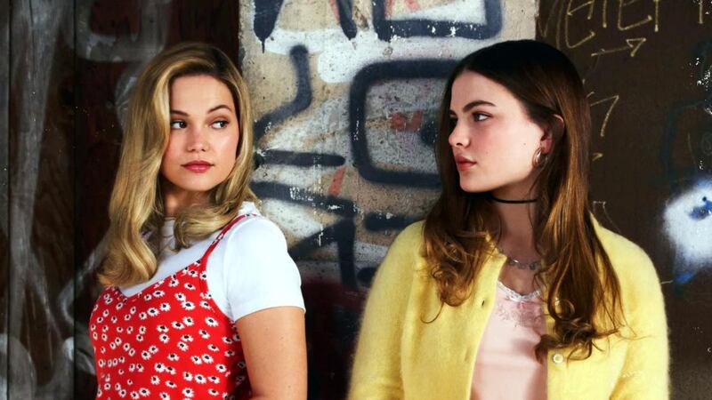 Olivia Holt and Chiara Aurelia in Cruel Summer