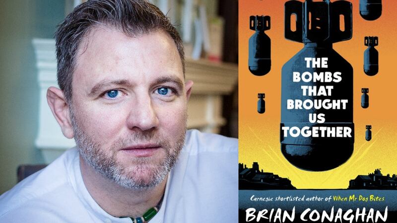 Brian Conaghan: shortlisted for children’s book award for The Bombs That Brought Us Together