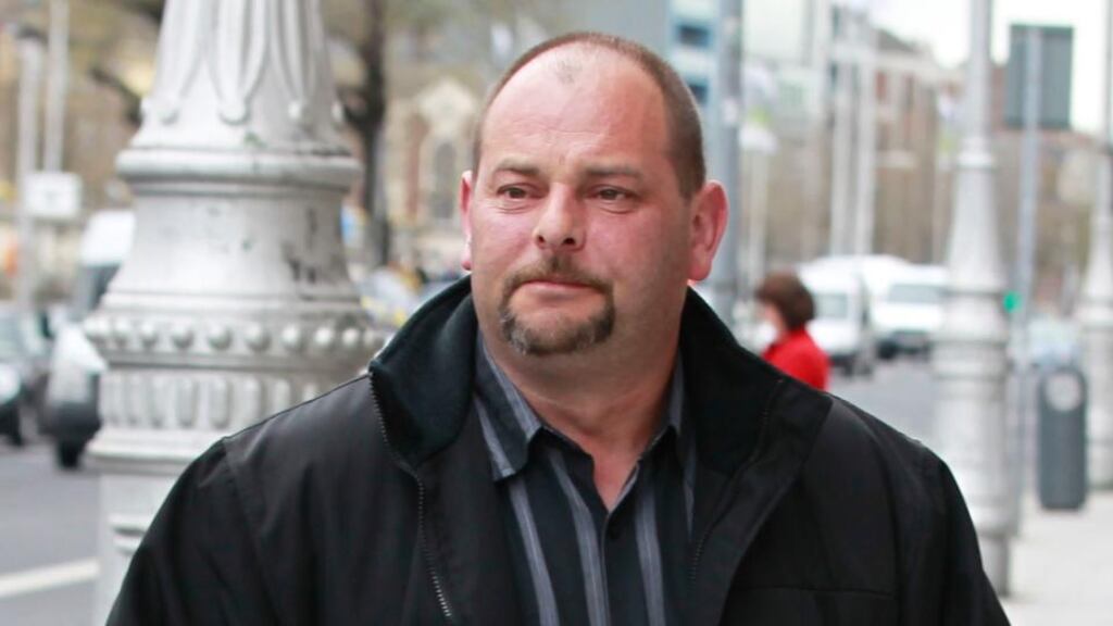 Evan Stack, of Gorey, Co Wexford: claimed the electric golf cart was defective because the brakes locked as he was driving down an incline near the eighth tee. Photograph: Collins Courts