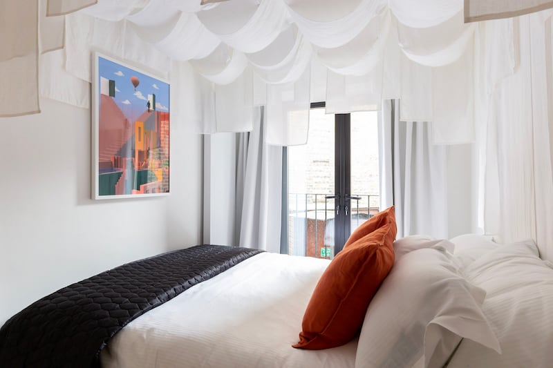 Zed Rooms: one of the “dream-promoting” Loom rooms at the Shoreditch aparthotel