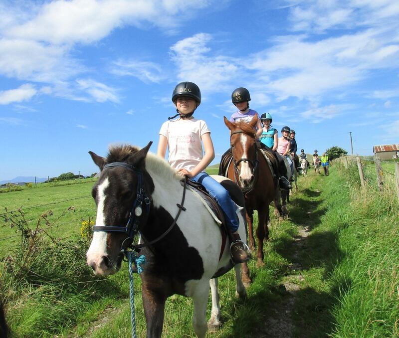 Donegal Equestrian Centre Easter Camp caters for beginners and experienced child riders