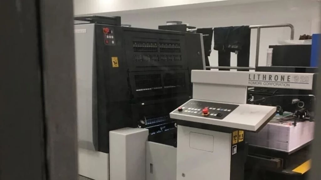 Staff are understood to be seeking additional payment to be trained and use the new printer. Photograph: RTÉ News