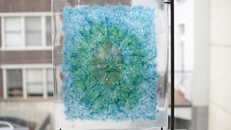 Extraverted, by Killian Schurman, on the shortlist for the 2018 RCSI Art Award, in association with The Irish Times and the RHA Annual Exhibition. Photograph: Dara Mac Dónaill/The Irish Times