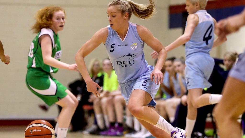 Mercy’s Sarah Woods: “It’s always a really tough game against Glanmire, and this weekend will be no different.” Photograph: Tommy Dickson/Inpho