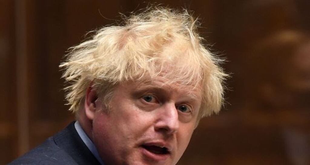Boris Johnson still remains under pressure from the hardliners in his own party to walk away from the deal he signed with the EU. File photograph: Getty