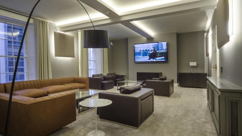 The media room at Clancy Quay development in Dublin