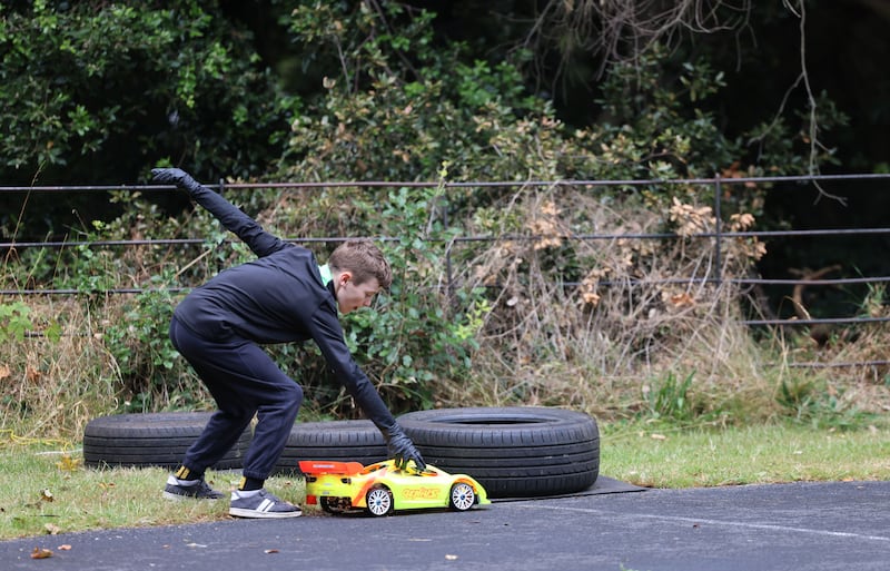 Dylan Noonan, marshal at the race