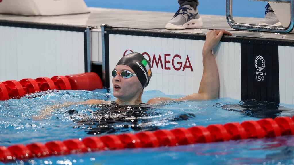 Mona McSharry reached the 100m breaststroke final at Tokyo 2020. Photograph: Bryan Keane/Inpho