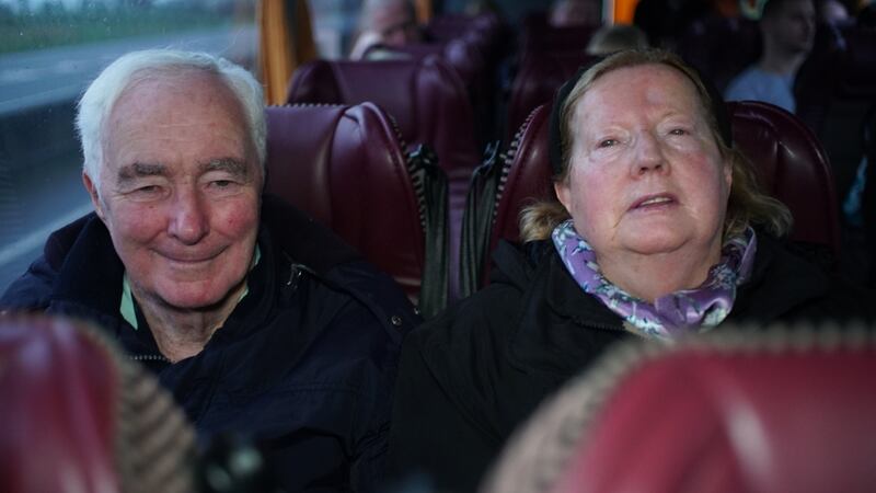 Finbarr and Margaret Buckley: The Government says the UK’s withdrawal from the EU will not affect the EU cross-border healthcare directive for now. Photograph:Enda O’Dowd