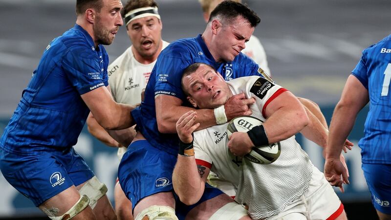James Ryan returned from injury to help Leinster see off Ulster. Photograph: Billy Stickland/Inpho