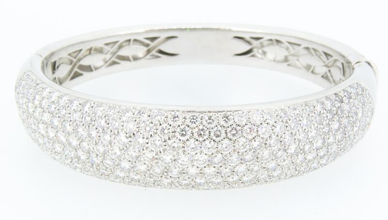 Diamond pavé clutter set bracelet, Matthews two-day auction