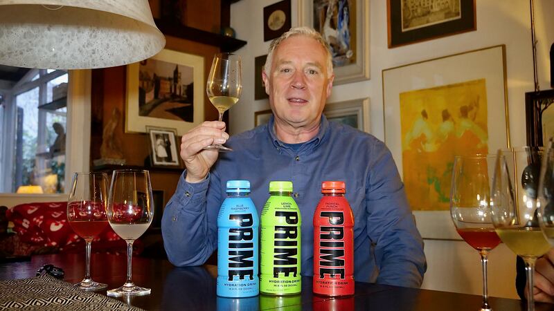 Our wine expert, John Wilson, goes outside his comfort zone by putting the Prime energy drink to the test. Photograph: John Cassidy