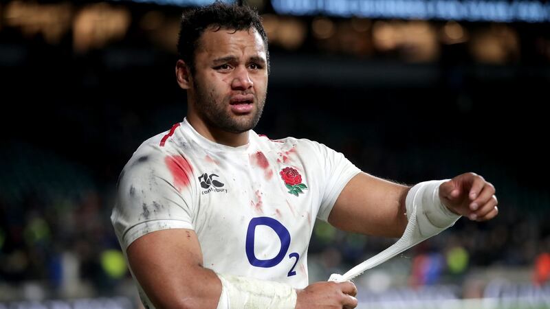 Billy Vunipola has been given a formal warning and reminded of his responsibilities by the English RFU. Photograph: PA