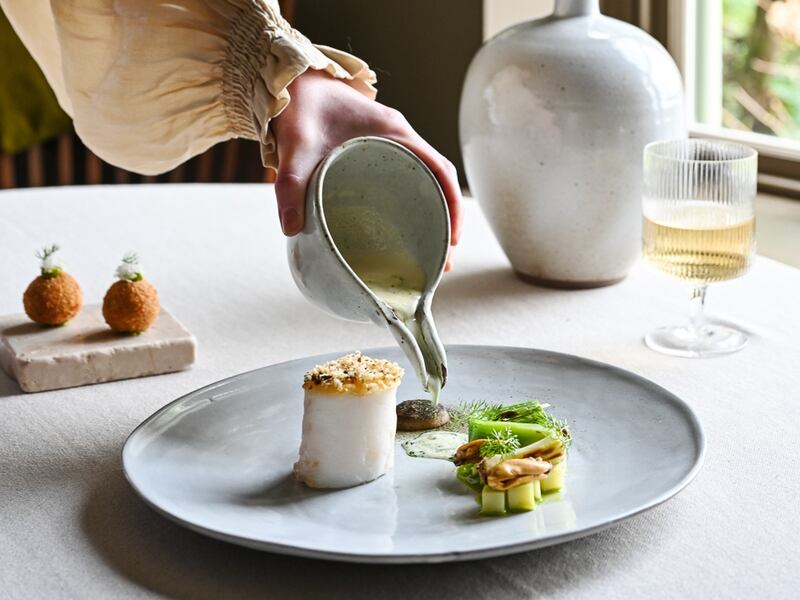 The Dining Room at Gregans Castle