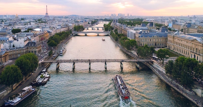 The river Seine is undergoing a big clean-up ahead of competition.