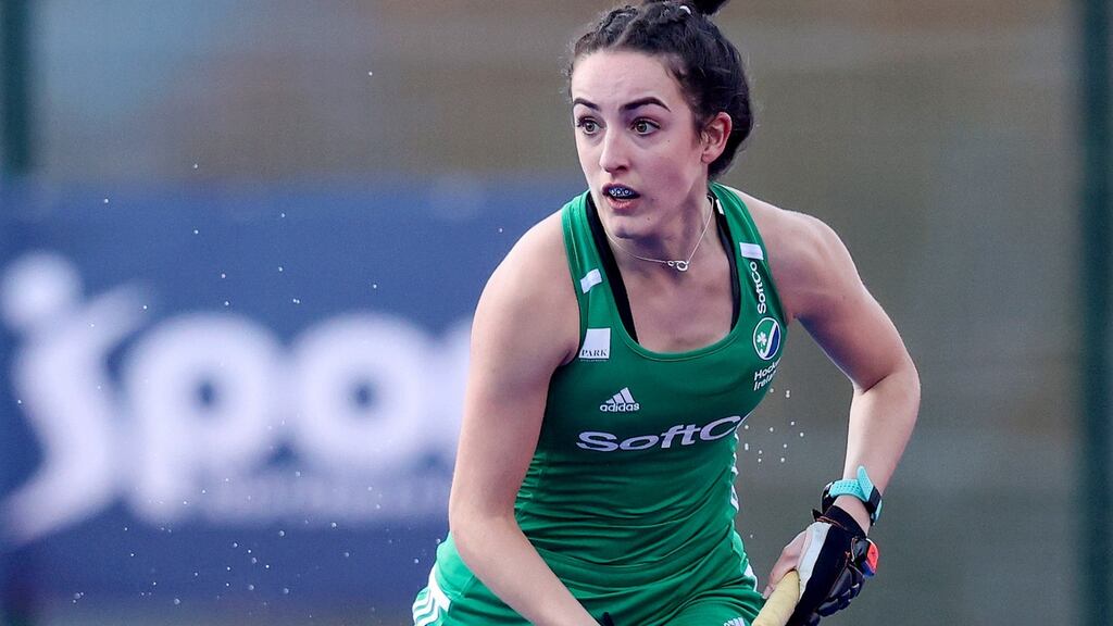 Hannah McLoughlin: the Ireland international scored a hat-trick for UCD in the 4-0 victory over Muckross: Photograph: Bryan Keane/Inpho