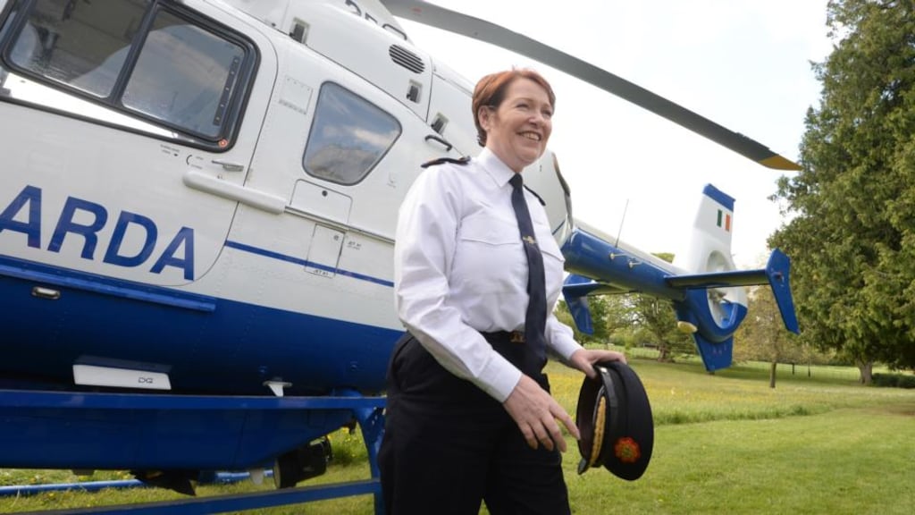 Garda Commissioner Nóirín O’Sullivan: “Are you going to continue to keep the commissioner in her place?” the Solidarity TD Mick Barry asked Taoiseach Enda Kenny. Photograph: Cyril Byrne