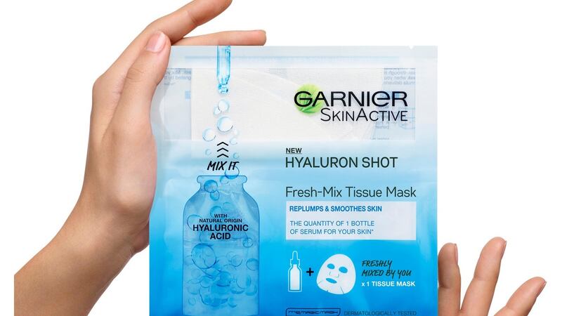 Garnier Hyaluron Shot Fresh-Mix Tissue Mask (€5.95 at Boots)