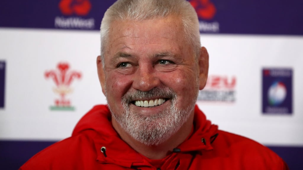 Wales coach Warren Gatland: took outright possession of the world record for a head coach in terms of Test matches against Tier 1 countries at Twickenham. Photograph: Catherine Ivill/Getty Images