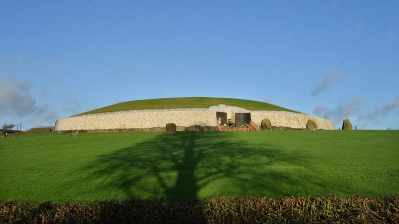 The 200,000-tonne Newgrange monument in Co Meath was built more than 5,000 years ago. Photograph: Alan Betson / The Irish Times