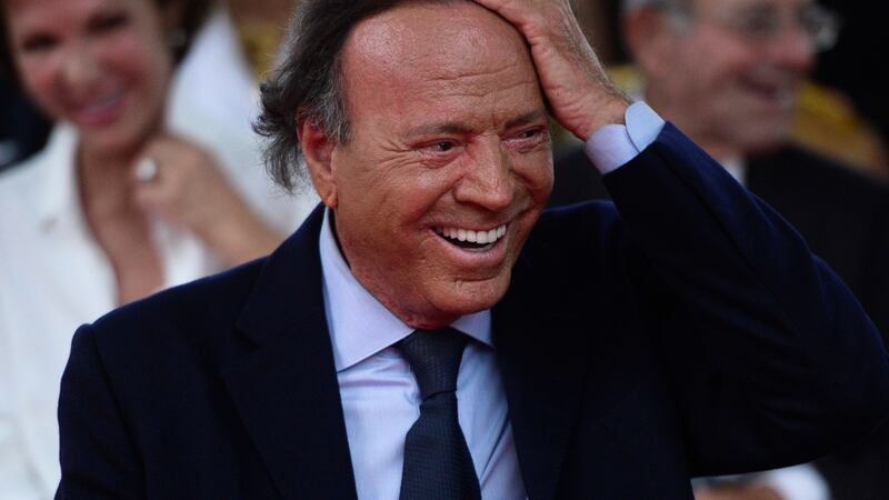 Singer Julio Iglesias. File photograph: Carlos Giusti/AP